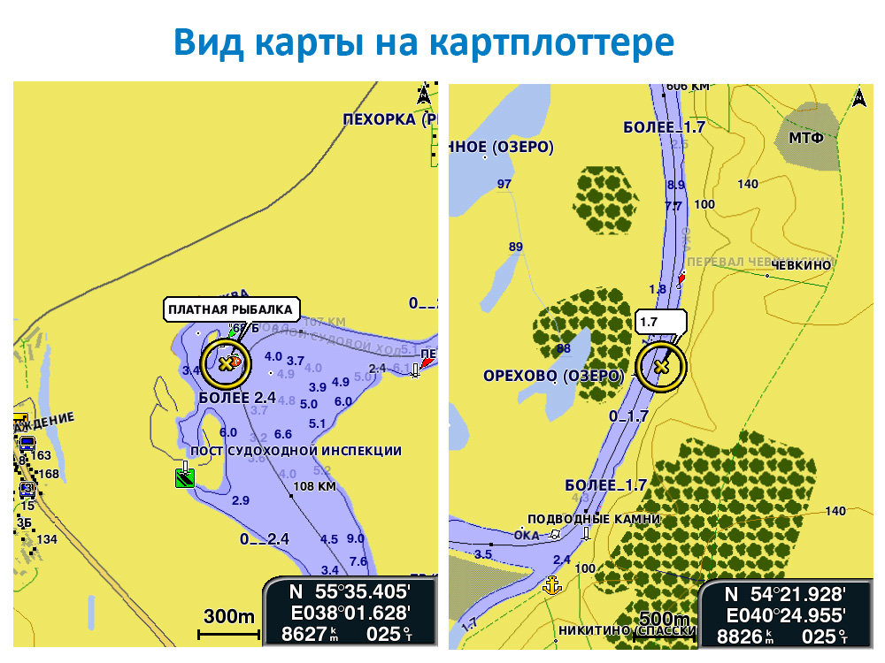 Карта глубин озера Черново - информация и советы для рыбаков