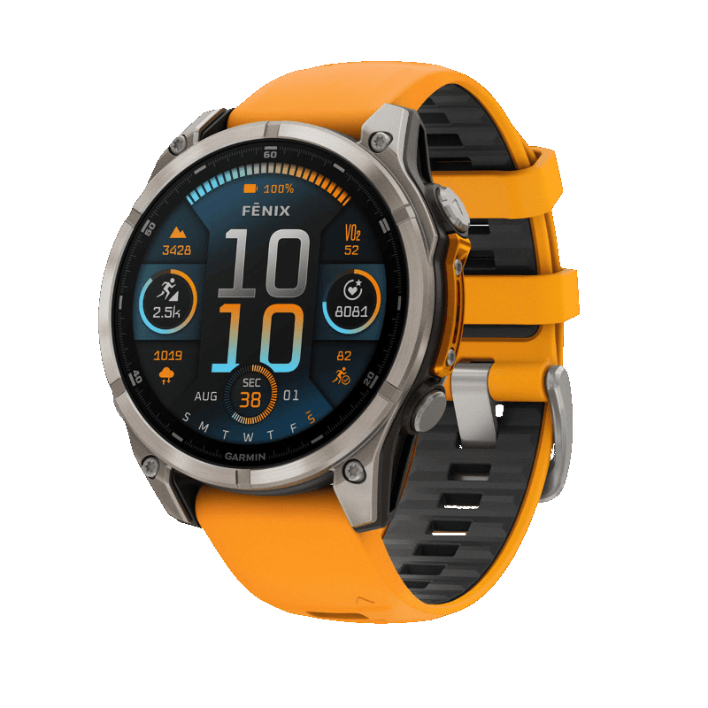 fenix 8 47 AMOLED Sapphire Titanium