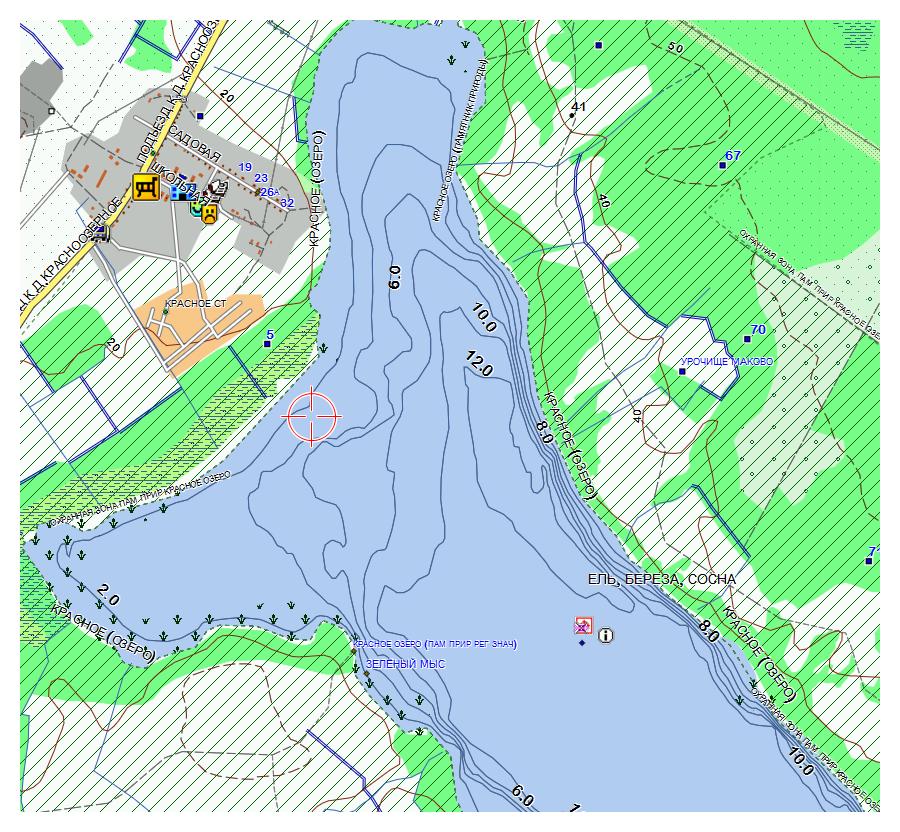 Карта глубин суходольского озера 56 фото Ast-Ohota.ru