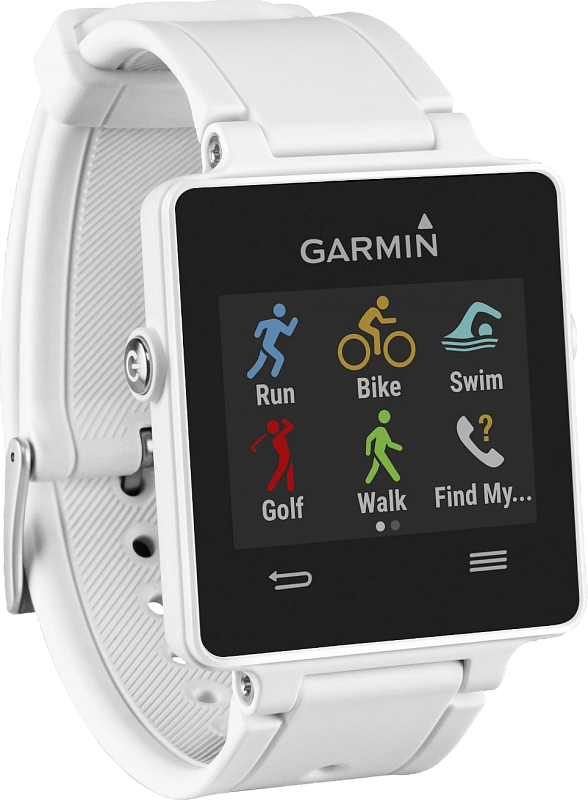 Купить Garmin Vivoactive белый (умные спортивные часы) - цена, отзывы